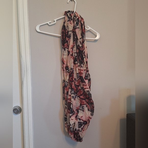 Accessories - Symmetrical Print Bohemian Style Infinity Scarf